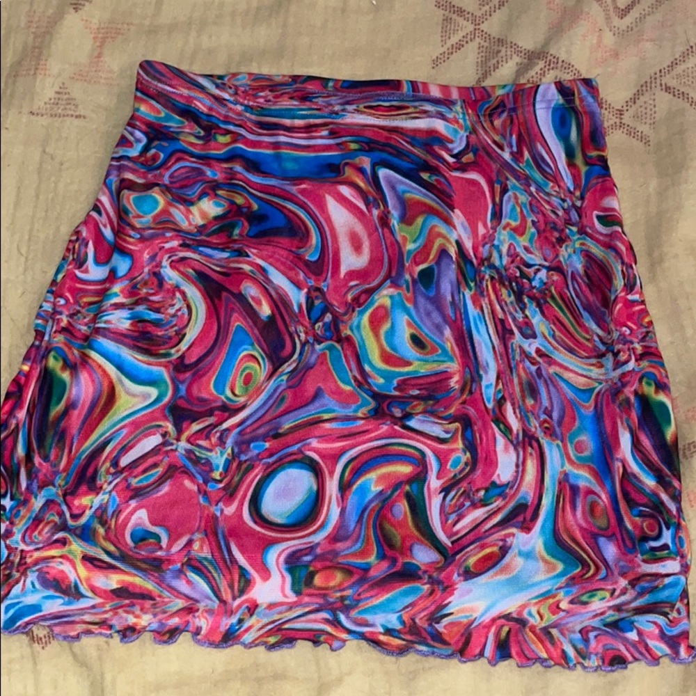 Cool tie dye skirt